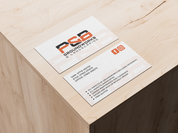 P&B Groudworks Branding